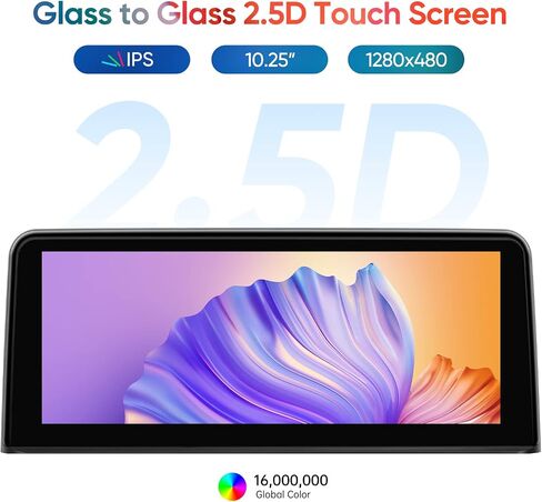 10.25 inch IPS Touch Screen Car Stereo Wireless CarPlay Wireless Andriod Auto for BMW1&2 Series with NBT System, Bluetooth 4.0, Multimedia Receiver, SWC Car Radio with USB Music HD Video Play in Kuwait