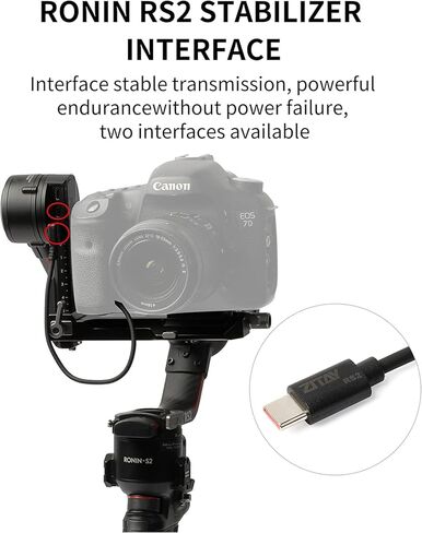 بطارية ZITAY RS2 RS3 Pro إلى LP-E6 الدمية المتوافقة مع كاميرا السينما Blackmagic Pocket Cinema BMPCC 4K وشاشة طراز LP-E6 in Kuwait