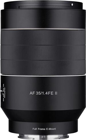 SAMYANG 35mm F1.4 AF Series II Full Frame Wide Angle Auto Focus Lens for Sony E (SYIO35SE2-E) in Saudi Arabia