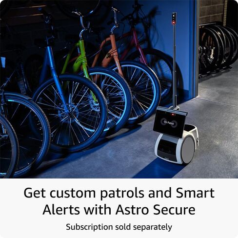 نقدم لكم Amazon Astro for Business، روبوت أمان متنقل، يعمل مع Ring Alarm، ويتضمن نسخة تجريبية مجانية مدتها 120 يومًا من Astro Secure وRing Protect Pro in Saudi Arabia
