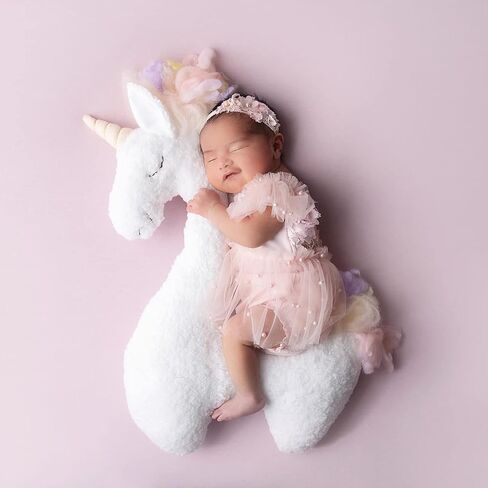 LYXIHAP 3 قطع من دعامات التصوير الفوتوغرافي لحديثي الولادة للفتيات الصغيرات بشريط من الدانتيل مجموعة ملابس للرأس in Kuwait