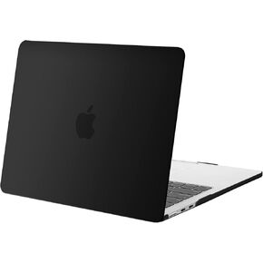 MOSISO Compatible with MacBook Air 13 inch Case 2025 2024 2023 2022 Release M3 A3113 M2 A2681 Touch ID, Protective Plastic Hard Shell Cover Compatible with MacBook Air 13.6 inch Case, Black