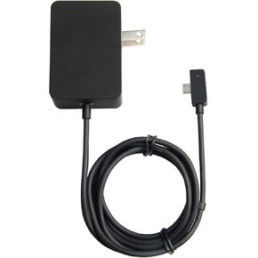 شاحن Surface Pro Charger بقدرة 65 وات للكمبيوتر المحمول Surface، متوافق مع Microsoft Surface Pro 9/8/7/6/5/4/3/X Surface Go 3/2/1 Surface Laptop 5/4/3/2/1 Surface Book 3/ 2/1 شاحن مايكروسوفت سيرفس in Kuwait