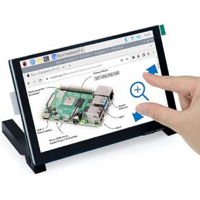 FREENOVE 5 Inch Touchscreen Monitor for Raspberry Pi 5 4 B 3 B+ A+, 800x480 Pixel IPS Display, 5-Point Touch Capacitive Screen, Driver-Free MIPI DSI Port in Kuwait