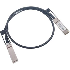 كابل Wiitek 3 أمتار QSFP+ DAC Twinax، 40 جيجا بايت QSFP+ كابل نحاسي متصل مباشرة، 30AWG أسود، لـ Arista CAB-Q-Q-3M، Ubiquiti، Mellanox، SuperMicro، متوافق مع Mikrotik in Kuwait