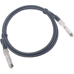 1M QSFP+ DAC Twinax Networking Cable, 40GbE QSFP+ Direct Attached Copper Cable, 30AWG Black, for Arista CAB-Q-Q-1M