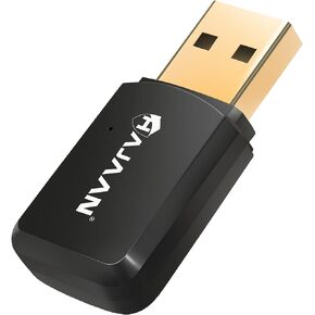 HAJAAN 600 Mbps USB WiFi Adapter Support Windows 10, Windows 8, WiFi Adapter Suitable for Desktop PC, Laptops
