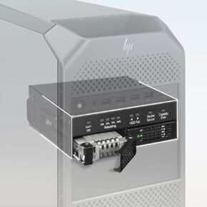 ICY DOCK Rugged Full Metal Dual Bay RAID 2.5" SATA HDD & SSD Mobile Rack for External 3.5" Drive Bay | ToughArmor MB992SKR-B