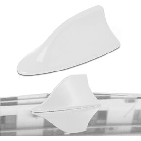ASUBHA Car Shark Fin Antenna Cover, Stylish Shark Antenna for Car Decorations, Waterproof Antenna Cover Replacement Automotive Exterior Accessories for Signal Stabilization in Kuwait