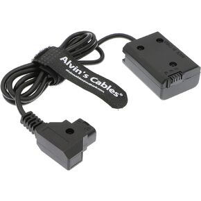 Alvin's Cables NP-FW50 Dummy Battery to D Tap Power Cable for Sony A7R A7S A7II Camera