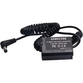ANDYCINE Dummy Battery Spring Cable DC Coupler Compatible with Sony A6000,A6100,A6300, A6500, A7,A7S,A7R, a7 II, a7S II, and a7R II DSLR Cameras Special Designed for FEELWOLR F6/ ANDYCINE A6 in Kuwait