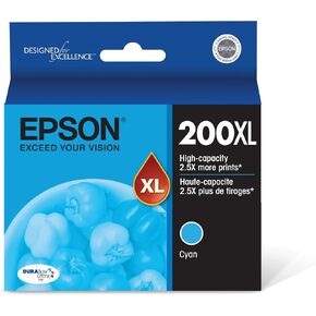 Epson 200 DURABrite Ultra Ink High Capacity Black Cartridge (T200XL120-S) Works with Workforce WF-2520, 2530, 2540, Expression XP-200, 300, 310, 400, 410 in Kuwait