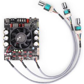 ZK-3002T 300 واط + 300 واط لوحة مضخم رقمي بلوتوث TPA3255 رقاقة 2.0 قناة مع ضبط ثلاثة أضعاف وباس (مقياس الجهد الخارجي ZK-3002T) in Kuwait