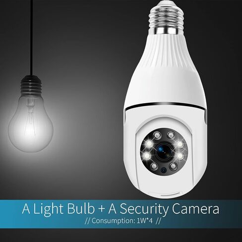 كاميرا Qilmy Pan Tilt للأمان، كاميرا IP لاسلكية عالية الدقة 3 ميجابكسل، كاميرات IP للمراقبة المنزلية مع إنذار كشف الحركة/رؤية ليلية/عرض عن بعد... in Kuwait