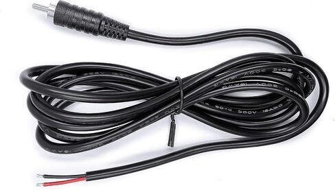 Pixelman(18AWG 6.5ft سلك مكبر صوت ثقيل RCA قابس محول RCA إلى سلك عاري، كابل صوت مكبر صوت RCA لجهاز استقبال مكبر الصوت التلفزيوني، سلك سلك ستيريو مكبرات الصوت إلى محول RCA ذكر-2 قطعة in Kuwait