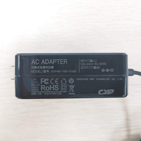 شاحن كمبيوتر محمول CYD 33 واط متوافق مع شاحن الكمبيوتر المحمول Asus C202 Q200 S200E X202E C300ma X200ca X200ma X200la X201e X202 X202e F200ca E402ma Exa1206ch AD890326 in Kuwait