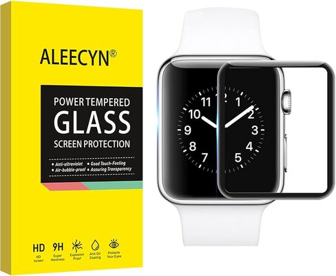 (3 حزم) متوافق مع Apple Watch Series 6/SE/Series 5/Series 4 44 مم واقي شاشة 44 مم، مضاد للخدش ثلاثي الأبعاد، HD شفاف خالٍ من الفقاعات مضاد للخدش، صلابة 9H، واقي شاشة من الزجاج المقوى لساعة Apple 44 مم in Kuwait