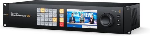 Blackmagic Design Videohub 40x40 12G جهاز توجيه فيديو بدون زمن الاستجابة in Kuwait