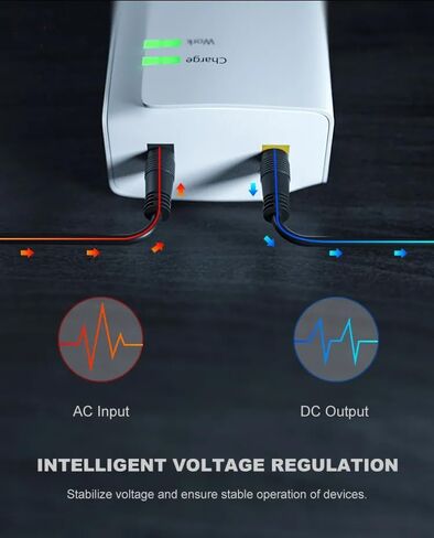 Gitroso B600 Portable Mini DC UPS مصدر طاقة غير منقطع 30W 2.5A UPS بطارية على الإنترنت مع 12V DC لجهاز التوجيه اللاسلكي والمودم وإضاءة LED وكاميرا CCTV والهاتف الذكي والمزيد in Kuwait