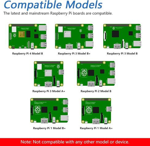 FREENOVE 5 Inch Touchscreen Monitor for Raspberry Pi 5 4 B 3 B+ A+, 800x480 Pixel IPS Display, 5-Point Touch Capacitive Screen, Driver-Free MIPI DSI Port in Kuwait