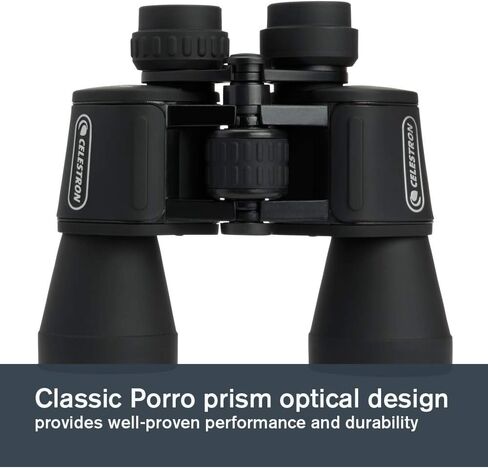 Celestron UpClose G2 7x35 Porro Binocular – Ideal for Birding & Outdoor | Wide-Field 7x Magnification, Traditional Porro Prism Design, Multi-Coated Optics, Bright Comfortable Views, Great for Nature in Saudi Arabia