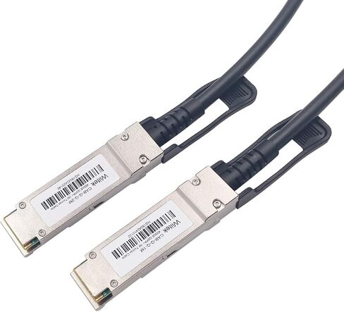 1M QSFP+ DAC Twinax Networking Cable, 40GbE QSFP+ Direct Attached Copper Cable, 30AWG Black, for Arista CAB-Q-Q-1M in Saudi Arabia
