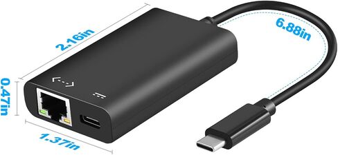 USB C الى ايثرنت مع محول شحن in Kuwait