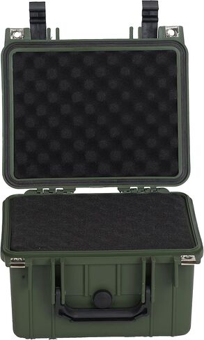 MEIJIA Portable All Weather Waterproof Camera Case With Foam,Fit Use of Drones,Camera,Equipments,Elegant Black,10.62 x9.68x6.87inches in Saudi Arabia