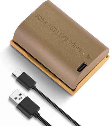Neewer Rechargeable Camera Battery with USB Type C 2.5 Hrs Fast Charging, 2400mAh LP-E6NH LP-E6N LP-E6 Replacement Battery Compatible with Canon EOS R5 R6 R6 II R7 R 5D II III IV 6D 6D II 70D 80D 90D in Saudi Arabia