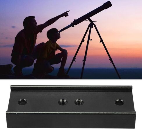 Cuifati 4.25in Dovetail Plate,Metal Mounting Plate Saddle,Connect Telescope Rings Telescopes Cameras, Alloy Dovetail Mounting Plate for Equatorial Telescope Tripod (Red) in Saudi Arabia