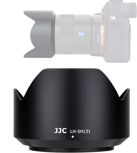 غطاء عدسة بتلات معدني من جيه جيه سي LH-SH131 لسوني سونار T FE 55 ملم f1.8 ZA/T E 24 ملم f/1.8 ZA، غطاء عدسة سوني سونار 55 ملم 1.8، غطاء عدسة سونار 24 ملم 1.8 ZA، بديل لغطاء عدسة سوني ALC-SH131 in Saudi Arabia