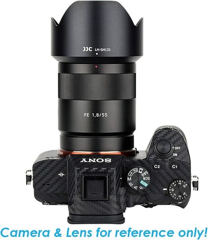غطاء عدسة بتلات معدني من جيه جيه سي LH-SH131 لسوني سونار T FE 55 ملم f1.8 ZA/T E 24 ملم f/1.8 ZA، غطاء عدسة سوني سونار 55 ملم 1.8، غطاء عدسة سونار 24 ملم 1.8 ZA، بديل لغطاء عدسة سوني ALC-SH131 in Saudi Arabia