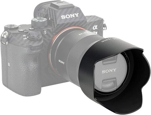 غطاء عدسة بتلات معدني من جيه جيه سي LH-SH131 لسوني سونار T FE 55 ملم f1.8 ZA/T E 24 ملم f/1.8 ZA، غطاء عدسة سوني سونار 55 ملم 1.8، غطاء عدسة سونار 24 ملم 1.8 ZA، بديل لغطاء عدسة سوني ALC-SH131 in Saudi Arabia