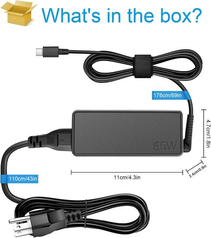 65W 45W USB C شاحن الكمبيوتر المحمول استبدال لينوفو Chromebook 100e 300e 500e C330 S330 ThinkPad T480 T480s T580 T580s E480 E580 Yoga A485 T490S T590 C930 نوع C محول تيار متردد سلك إمداد الطاقة in Saudi Arabia