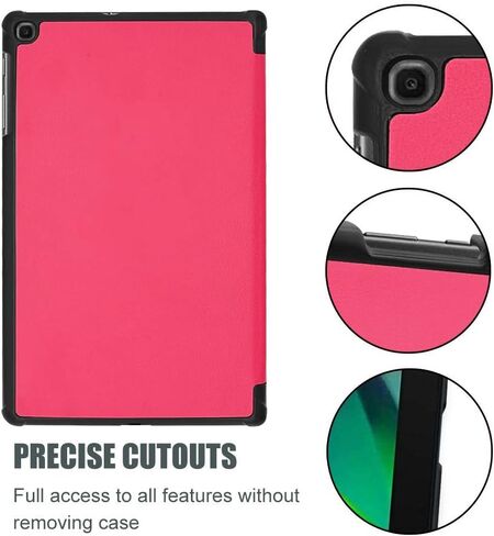 حافظة ProCase رفيعة لجهاز Galaxy Tab A 8.0 2019 T290 T295، غطاء خفيف ثلاثي الطي وغطاء صلب قابل للطي لجهاز Galaxy Tab A 8.0 بوصة 2019 بدون طراز S Pen SM-T290 (Wi-Fi) SM-T295 (LTE) - رمادي in Kuwait