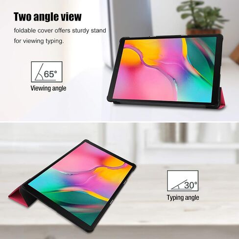 حافظة ProCase رفيعة لجهاز Galaxy Tab A 8.0 2019 T290 T295، غطاء خفيف ثلاثي الطي وغطاء صلب قابل للطي لجهاز Galaxy Tab A 8.0 بوصة 2019 بدون طراز S Pen SM-T290 (Wi-Fi) SM-T295 (LTE) - رمادي in Kuwait