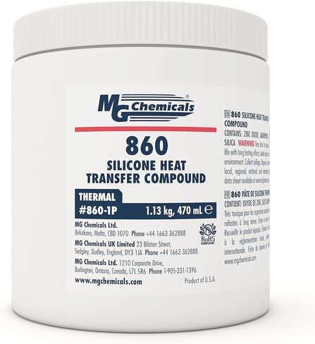 MG Chemicals - 860-60G Silicone Heat Transfer Compound, 60g Jar in Kuwait