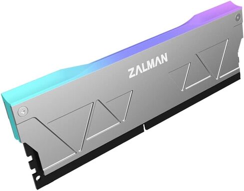 Zalman ARGB DDR Memory RAM Cooler، مجموعة مبدد حرارة RGB DDR لـ DDR5 / DDR4 / DDR3، سبائك الألومنيوم (ZM-MH10) 2-Pack in Kuwait