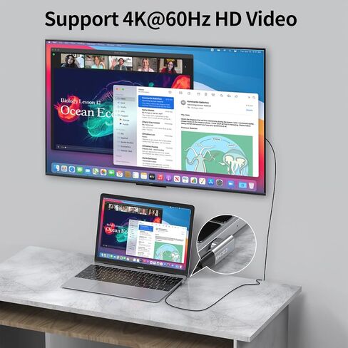 COCIMA USB C Magnetic Adapter [2 Pack] USB C to USB C 100W DC 20V/5A Support 40Gbps 4K@60Hz [24 Pin] Video Output, Thunderbolt 3 Cable for MacBook Pro/Air Tablet Phone and More USB-C Devices in Saudi Arabia