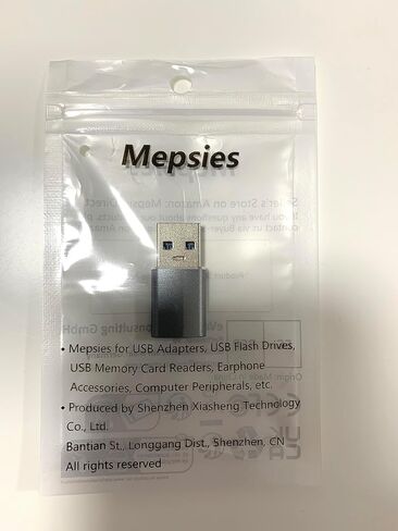 USB to USB C Adapter, Type C to USB 3.1 Adapter 10Gbps Compatible with iPhone 17 16 15 14 13 12, Samsung Galaxy S25 S24 S23 S22 S21, MacBook, PC, Laptop (Grey) in Kuwait