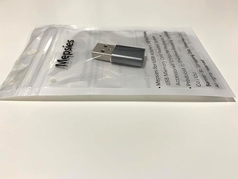 USB to USB C Adapter, Type C to USB 3.1 Adapter 10Gbps Compatible with iPhone 17 16 15 14 13 12, Samsung Galaxy S25 S24 S23 S22 S21, MacBook, PC, Laptop (Grey) in Kuwait