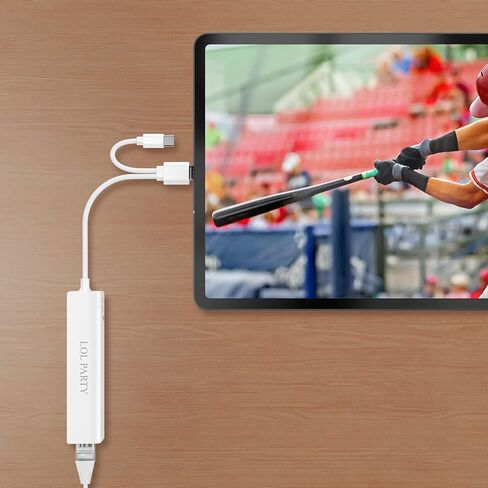 كابل مايكرو USB نوع C او تي جي يعمل بالطاقة USB 2.0 محول ايثرنت سلكي لشبكة LAN لاجهزة الكمبيوتر التي تعمل بنظام اندرويد وسامسونج in Kuwait