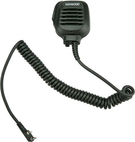 ITSPWR Bundle Containing: Standard Horizon MH-73A4B Submersible Speaker Microphone, Built-in Rotating Clip, Broad Compatibility, and ITSPWR Cleaning Cloth in Kuwait