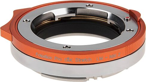 Fotodiox DLX Stretch Lens Mount Adapter - Leica M Rangefinder Lens to Nik0n Z-Mount Mirrorless Camera Body with Macro Focusing Helicoid in Saudi Arabia