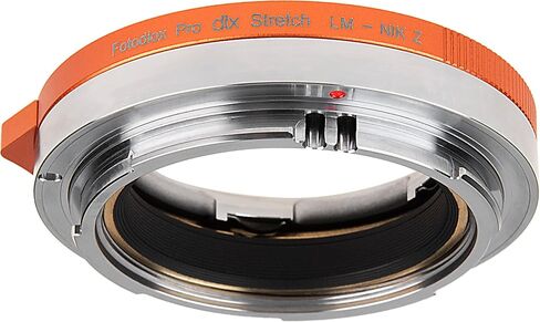 Fotodiox DLX Stretch Lens Mount Adapter - Leica M Rangefinder Lens to Nik0n Z-Mount Mirrorless Camera Body with Macro Focusing Helicoid in Saudi Arabia