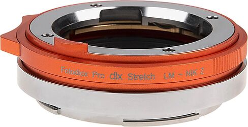 Fotodiox DLX Stretch Lens Mount Adapter - Leica M Rangefinder Lens to Nik0n Z-Mount Mirrorless Camera Body with Macro Focusing Helicoid in Saudi Arabia