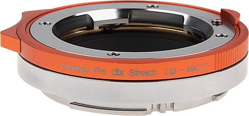 Fotodiox DLX Stretch Lens Mount Adapter - Leica M Rangefinder Lens to Nik0n Z-Mount Mirrorless Camera Body with Macro Focusing Helicoid in Saudi Arabia