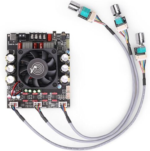 ZK-3002T 300 واط + 300 واط لوحة مضخم رقمي بلوتوث TPA3255 رقاقة 2.0 قناة مع ضبط ثلاثة أضعاف وباس (مقياس الجهد الخارجي ZK-3002T) in Kuwait