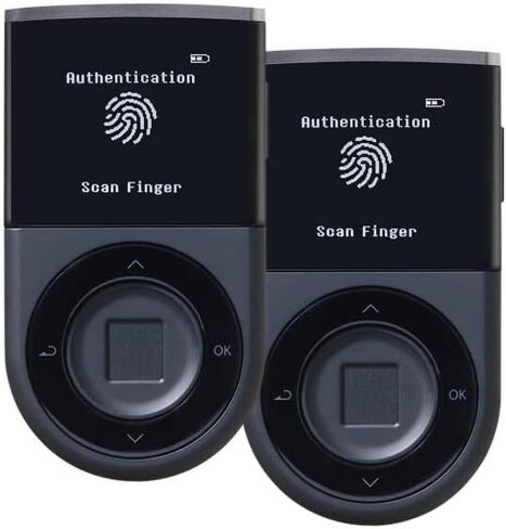 محفظة D'CENT البيومترية 2X Pack-Cryptocurrency Hardware Wallet-Bluetooth in Saudi Arabia