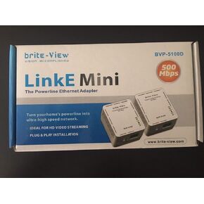 Brite-View BVP-5100D Powerline Adapter Power Cable, White in Saudi Arabia